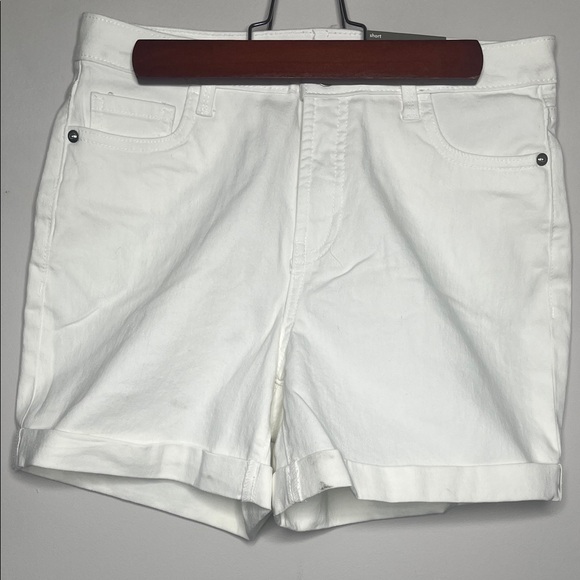 George White Denim Shorts - Picture 1 of 8